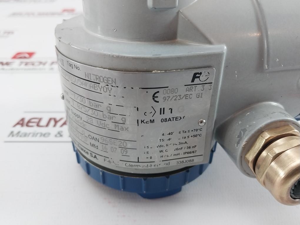 Fkpv03V5Akaby0Y Pressure Transmitter Fuji Electric 30Bar G 28Vdc Max