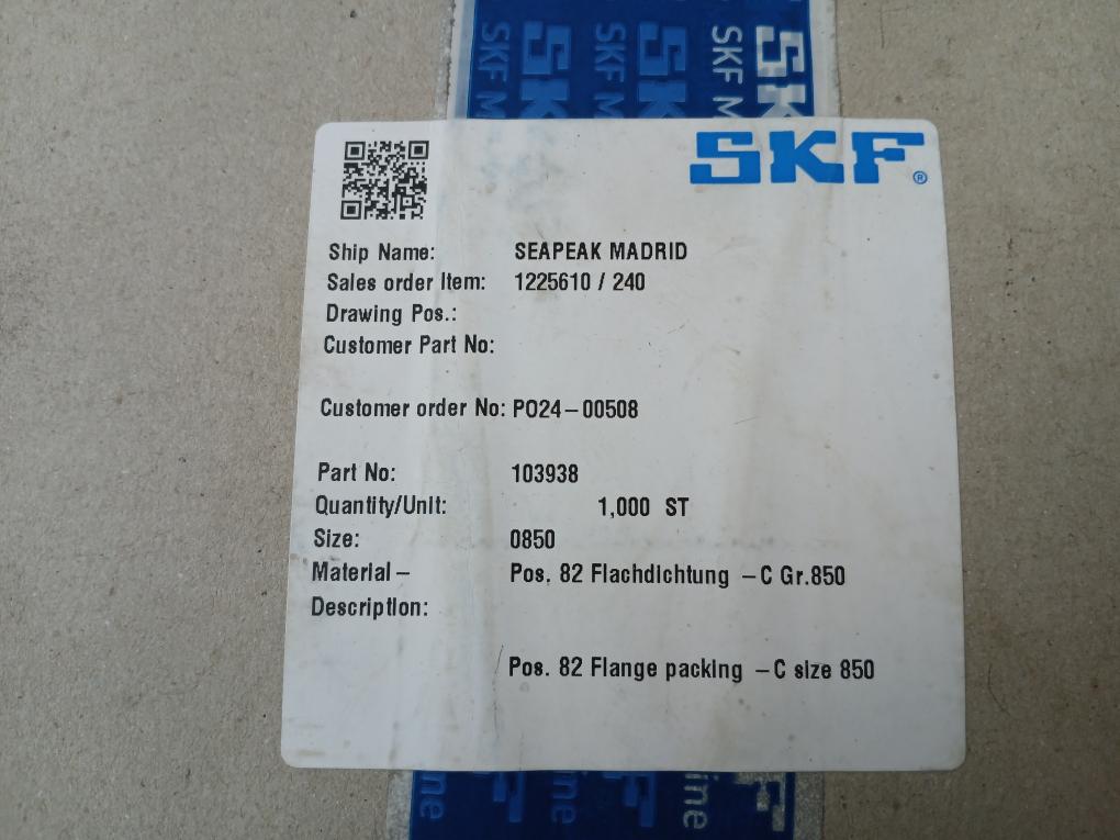 Flange Gasket Belt Afm 34 Victor Reinz