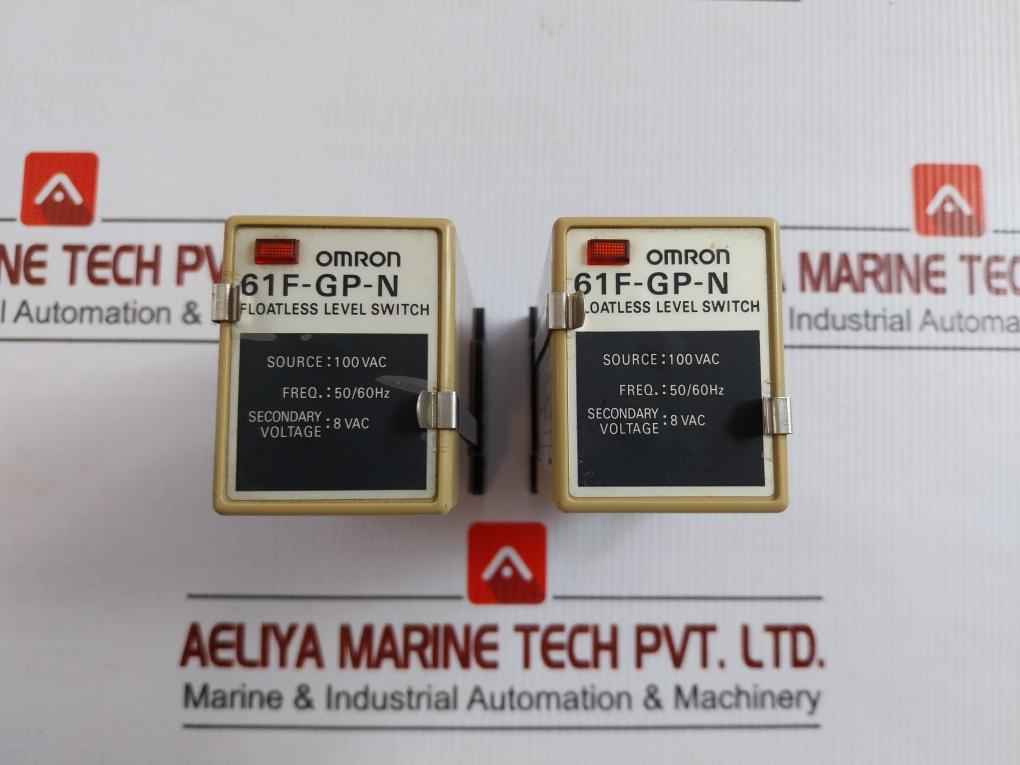 Floatless Level Switch 100V Ac 50/60 Hz Omron 61F-gp-n