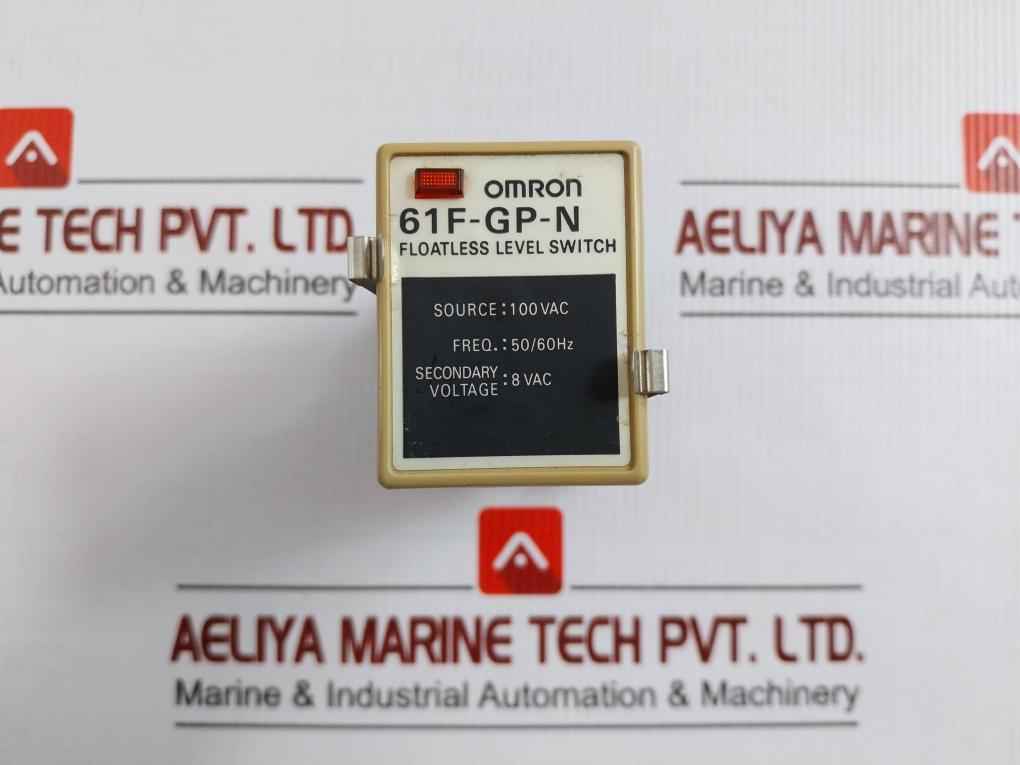 Floatless Level Switch 100V Ac 50/60 Hz Omron 61F-gp-n