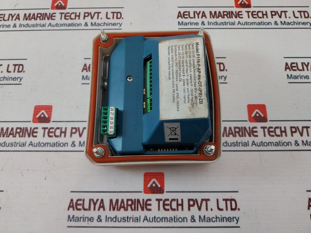 Flow-teknikk F116-p-ap-hx-ot-(Pb)-zb Management Indicator Ip65