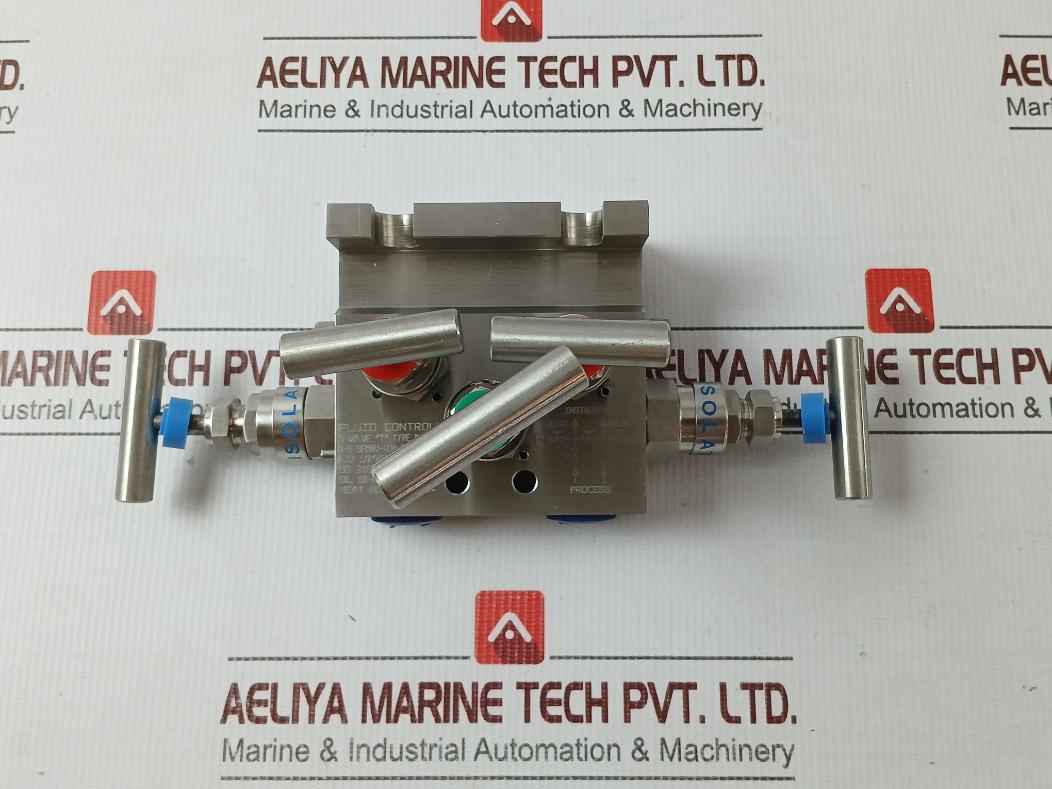 Fluid Controls 5 Valve "T" Type M/f Ss 316 Nace Pn 400 1709614