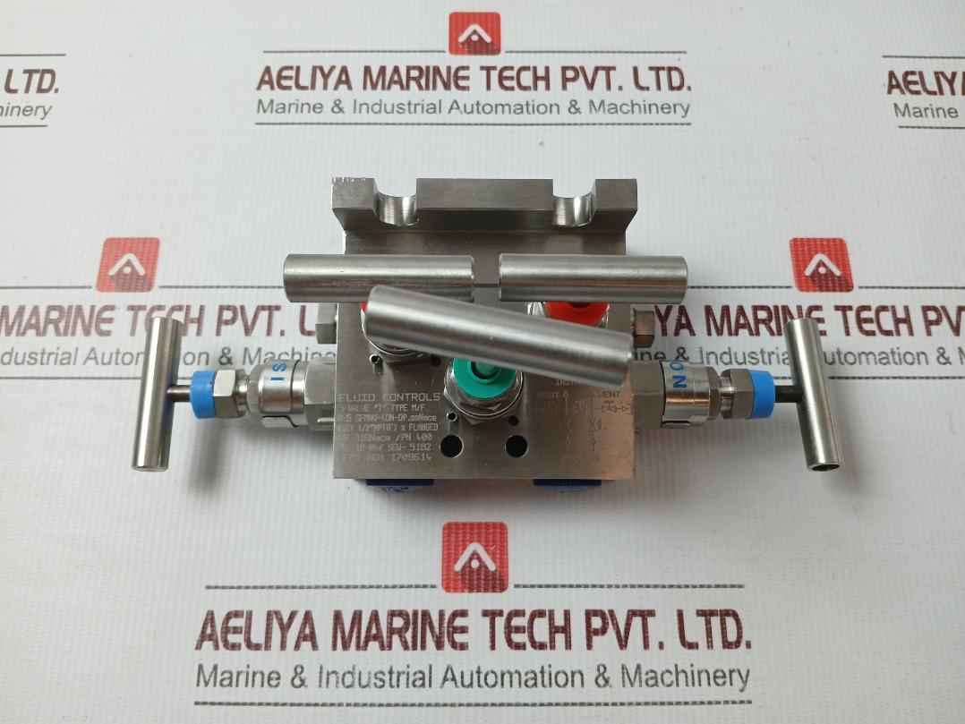 Fluid Controls 8-5 Sfmnv-4Dn-dp.Ssnace 5 Valve Manifold “T” Type M/F Pn400