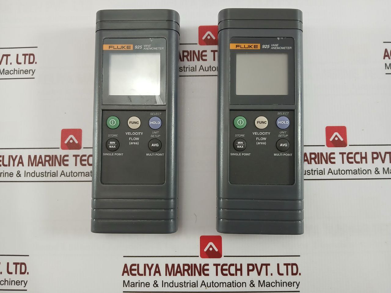 Fluke 925 Impeller Anemometer Meter Wind Velocity Temperature 018001064