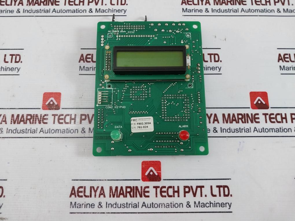 Fmc Electronics F802.305a Display Printed Circuit Board