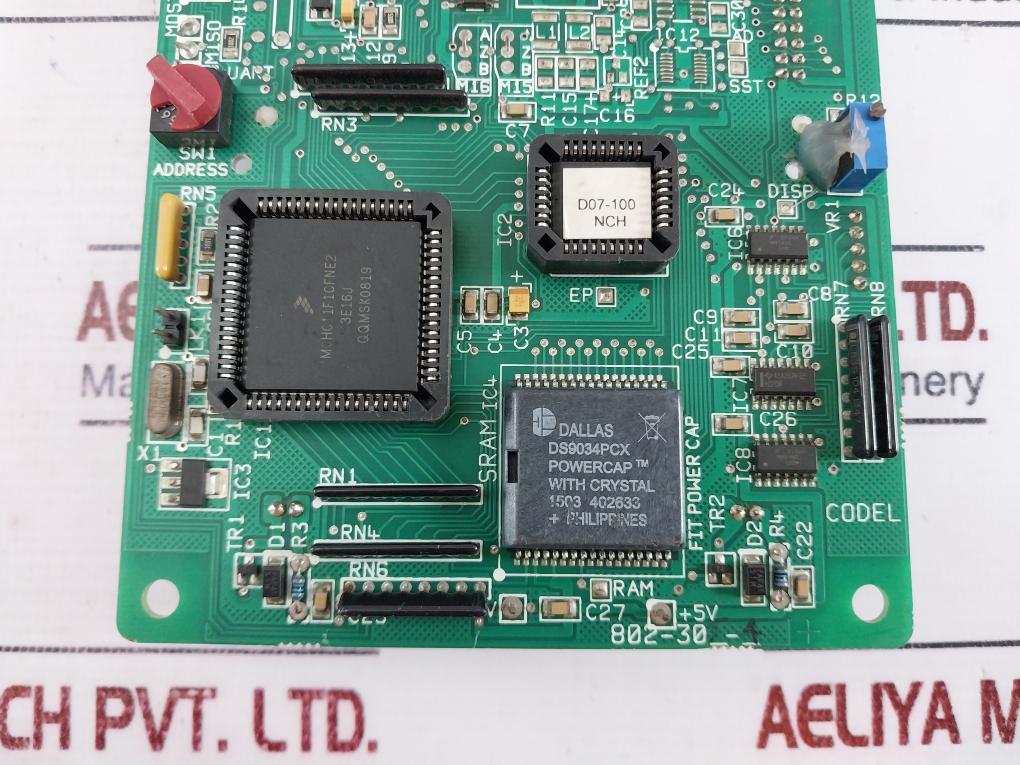 Fmc Electronics F802.305a Display Printed Circuit Board