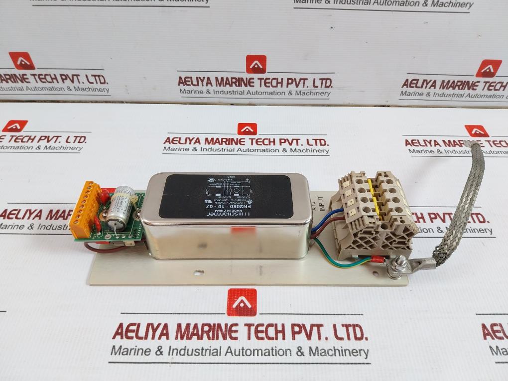 Fn2080-10-07 Emi Line Filter Module 250Vac 50-60Hz Schaffner