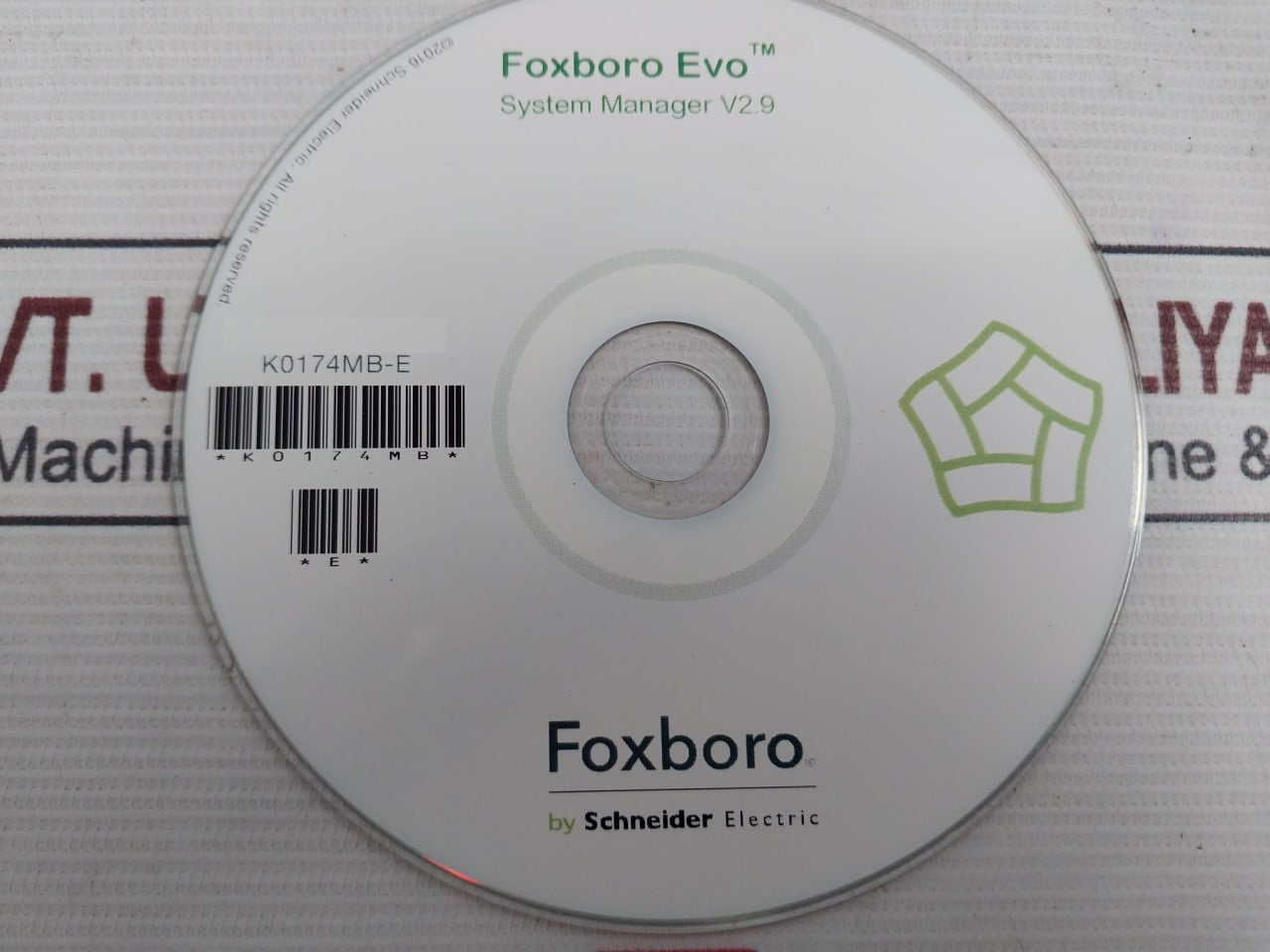 Foxboro K0174Mb-e Evo System Manager V2.9 Disc