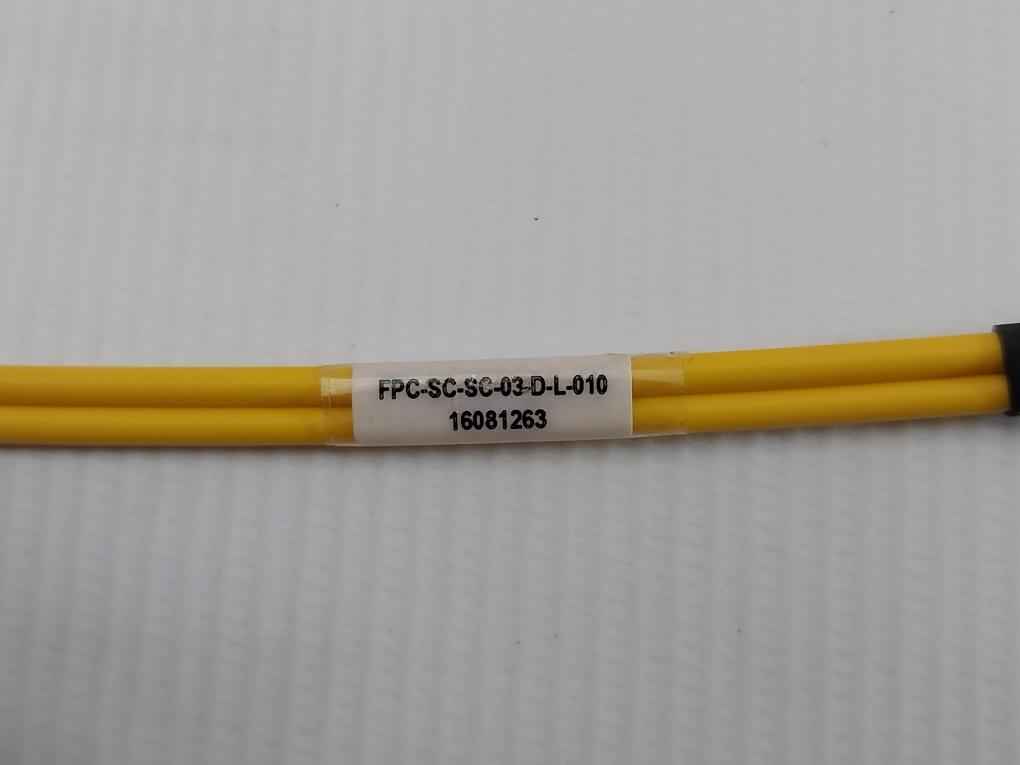 Fpc-sc-sc-03-d-l-010 New Single Mode Duplex Lszh Patch Cords Cable 10 Meter