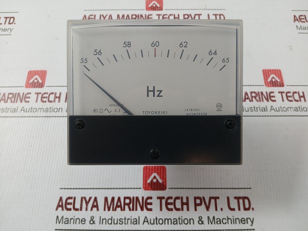 Frequency-Meter-55-65Hz-110-Vac-Toyo-Keiki-Fcf-12Nb-209039-4