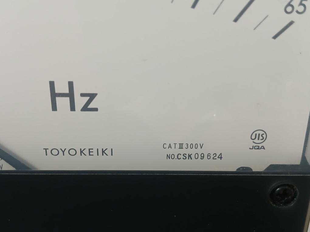 Frequency-Meter-55-65Hz-110-Vac-Toyo-Keiki-Fcf-12Nb-209039-5