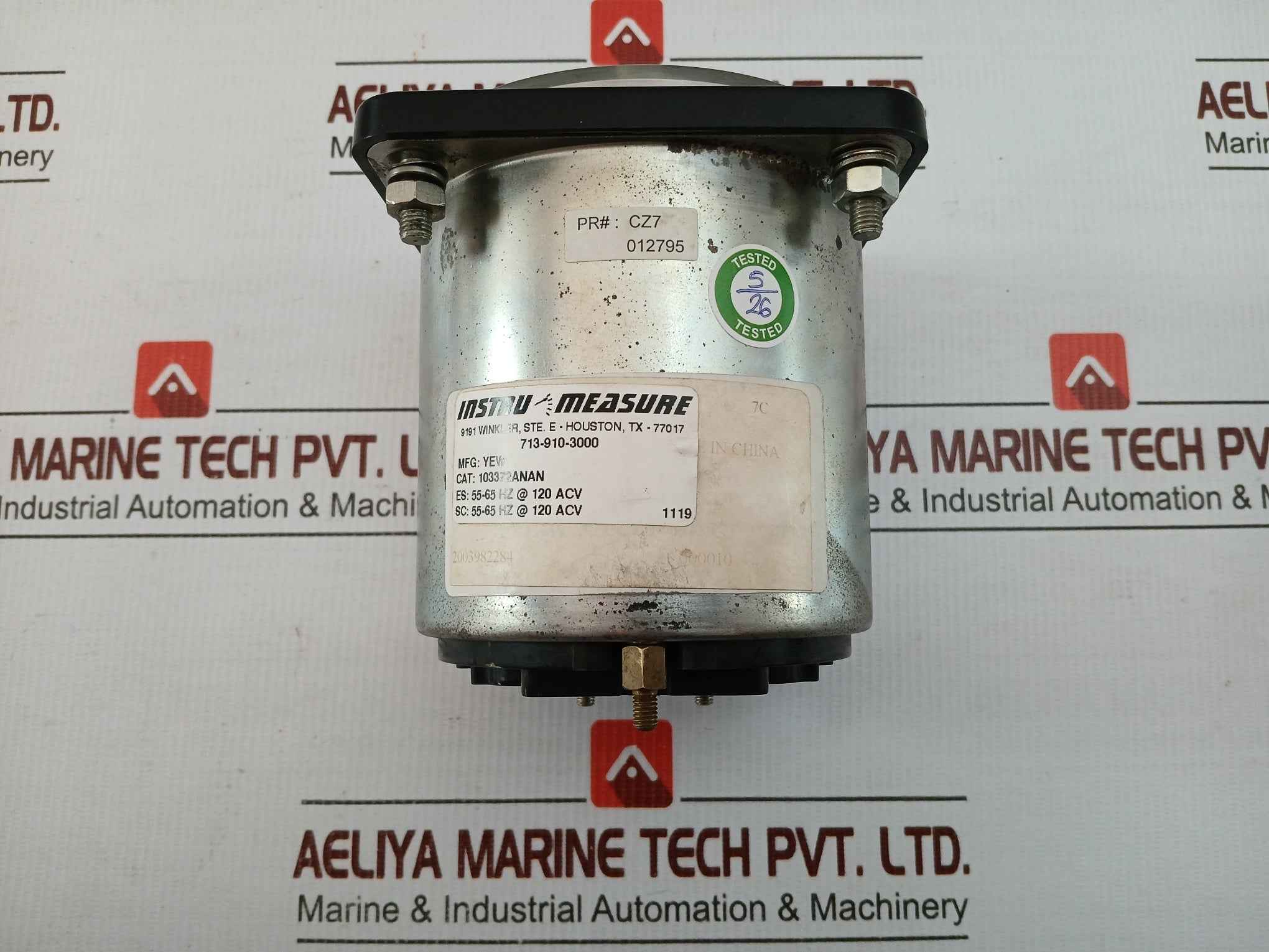 Frequency Meter 55-65 Hertz Yokagawa 103372Anan