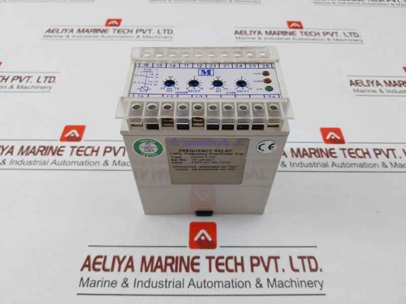 Frequency Relay M200-f1W Multitek 440V Ac 50/70Hz