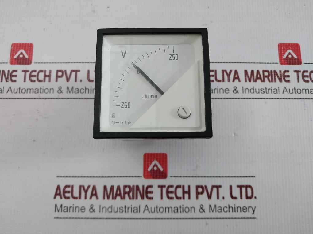 Frer -250-0-250 V Analog Ac Voltmeter