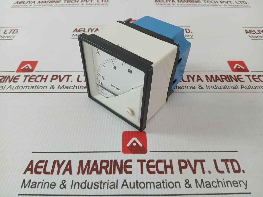 Frer Analog Panel Ammeter 0–60 A F72Eax060X05