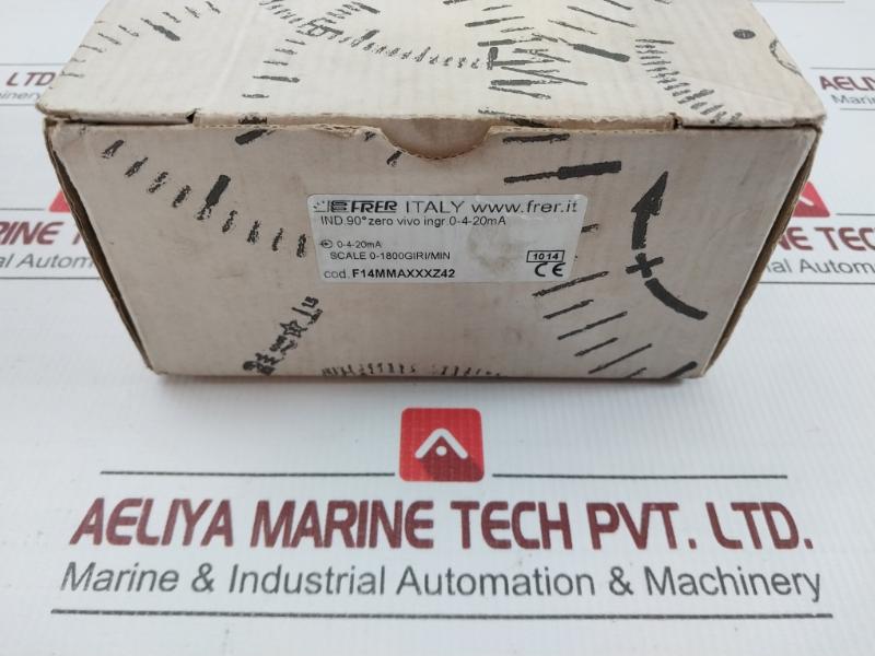 Frer Analog Rpm Panel Tachometer F14Mmaxxxz42 0-4-20Ma
