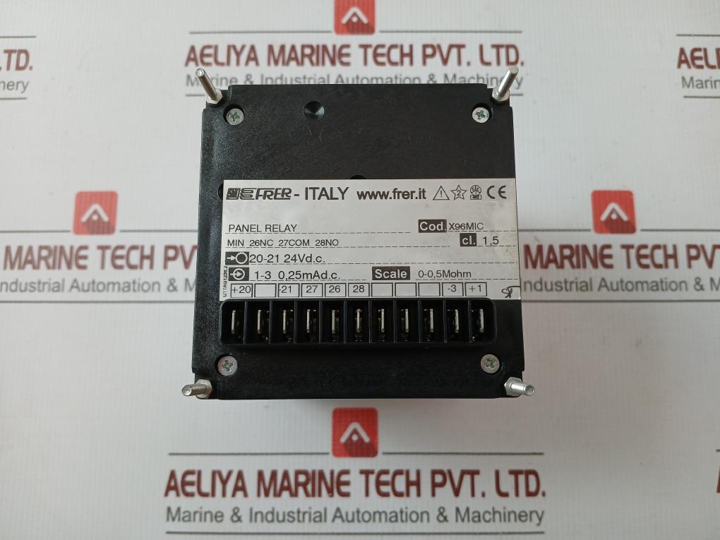 Frer Panel Relay Meter 0,25Ma Time Delay Min. 0-20 Sec X96Mic