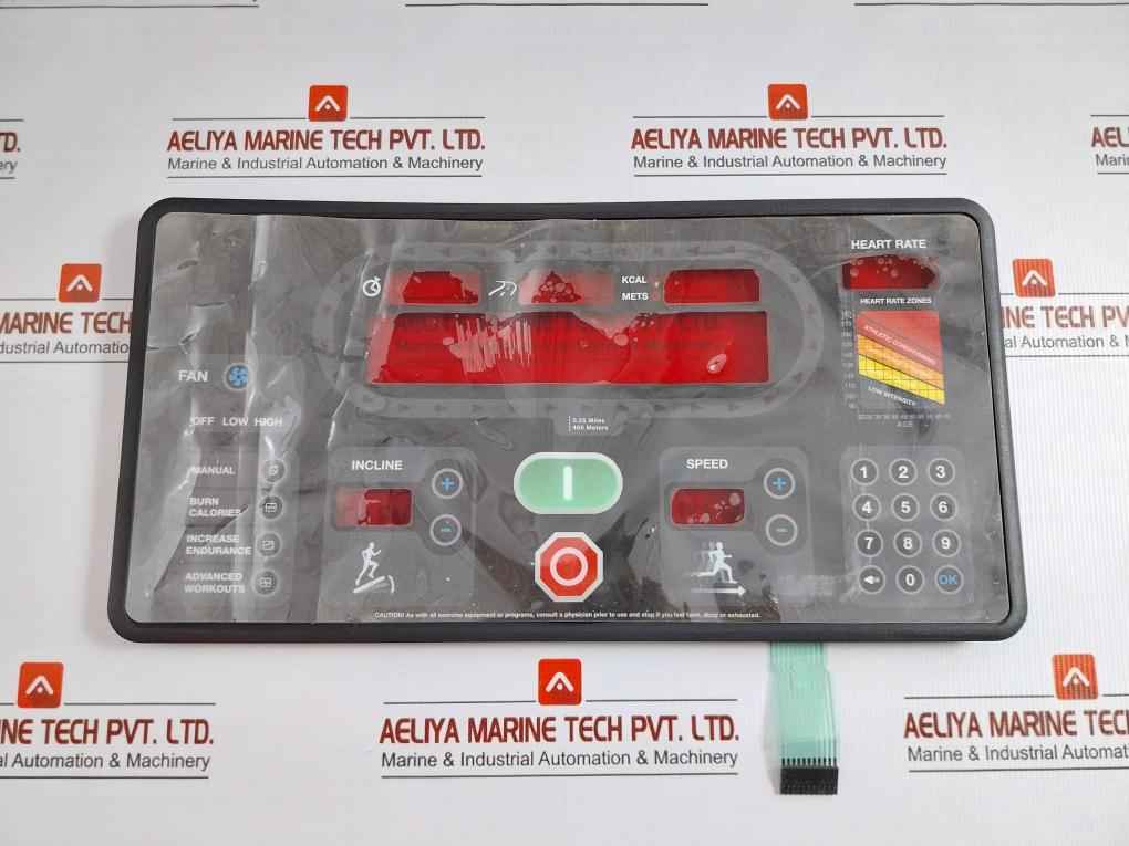 Front Control Panel With Display Console 050-2216 Rev-c