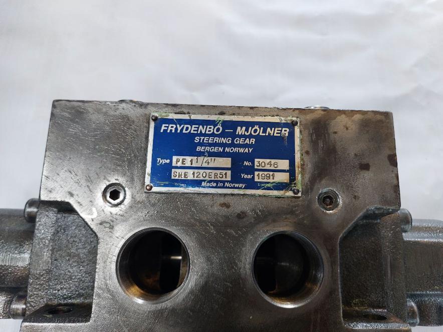 Frydenbo-mjolner Pe 1 1/4" Steering Gear Triple Screw Cartridge Pump 315 Bar