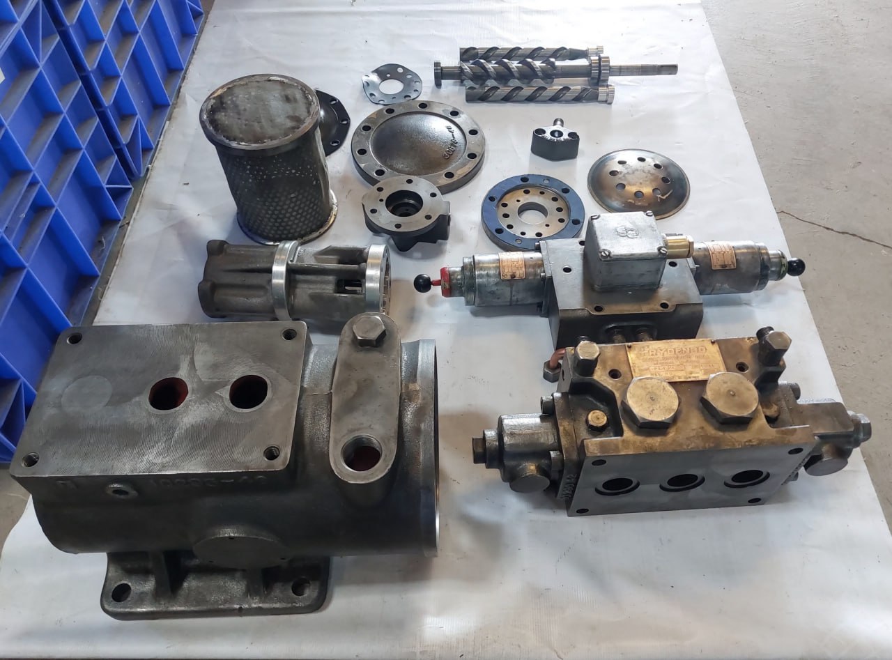 Frydenbo Pe 1 1/4 Steering Gear Triple Screw Cartridge Pump 1/1000In 0.02Mm