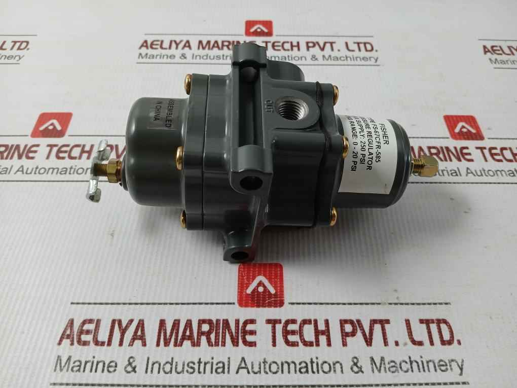 Fs-67Cfr-585 Fisher 67Cf-series 0-20 Psi Pressure Regulator