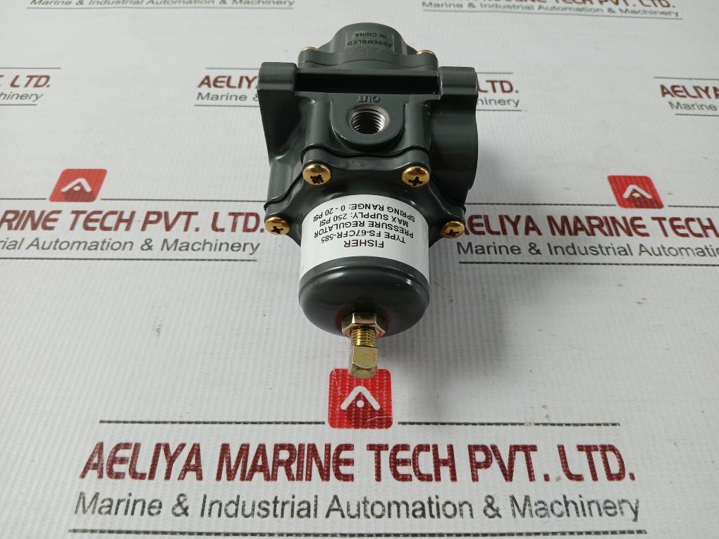 Fs-67Cfr-585 Fisher 67Cf-series 0-20 Psi Pressure Regulator