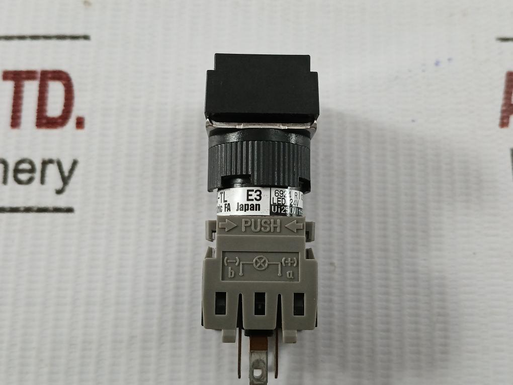 Fuji-Electric-250V-5A-Push-Button-With-Contact-Block-Ah164-tl-e3-208027-7