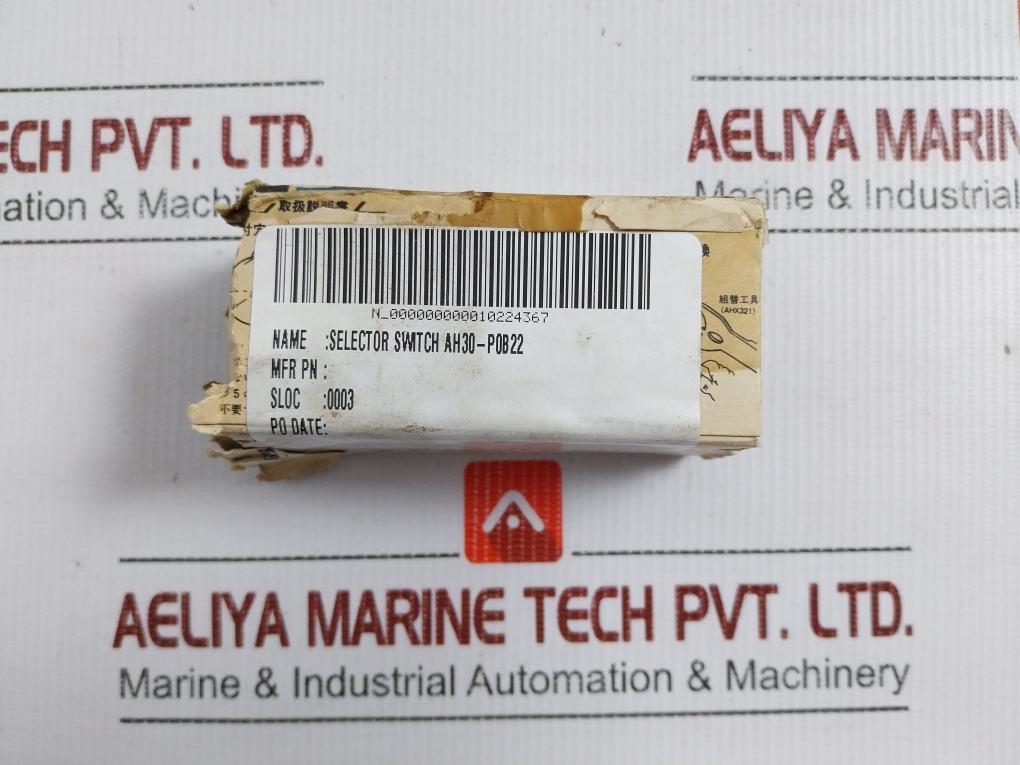 Fuji-Electric-600V-10A-41-10896-Kha-0030413-Selector-Switch-Ah30-p0B22-208490-4