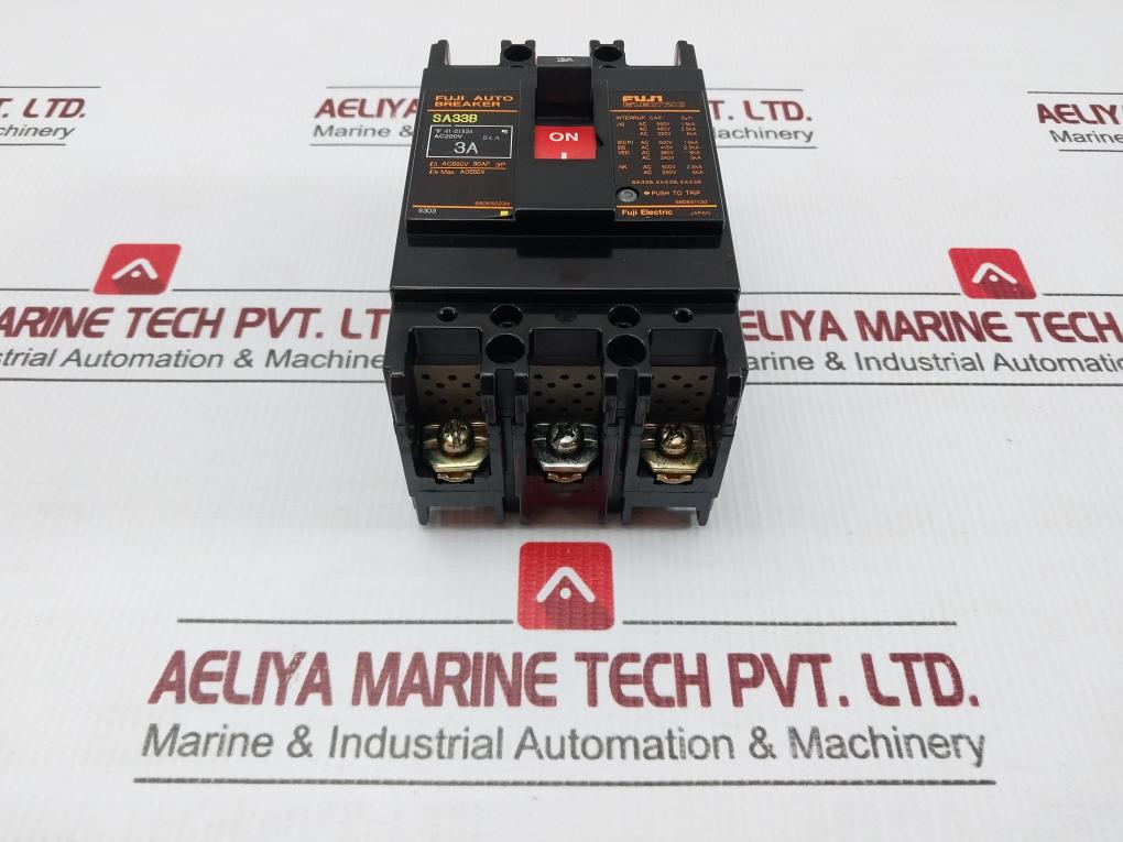 Fuji Electric Ac660V Molded Case Circuit Breaker Sa33B