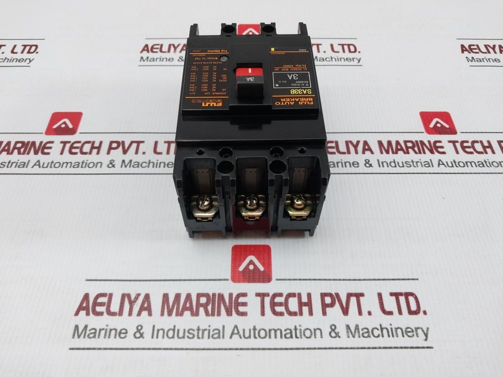Fuji Electric Ac660V Molded Case Circuit Breaker Sa33B