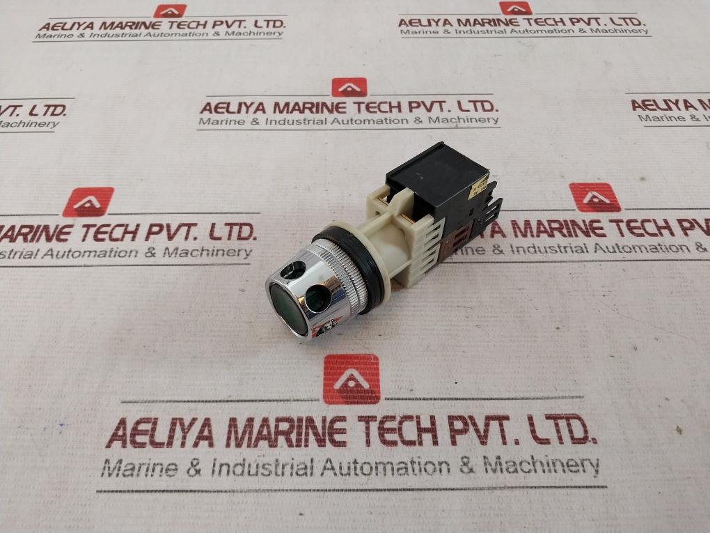 Fuji Electric Ah30-l2 Green Push Button Command Switch 200-220V 50-60Hz