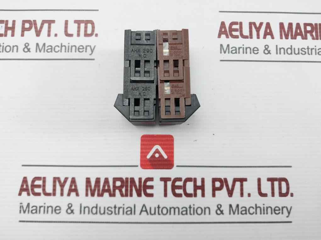 Fuji Electric Ahx 291 Contact Block W/ Terminal Cover
