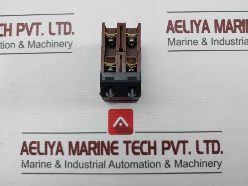 Fuji Electric Ahx 291 Contact Block W/ Terminal Cover