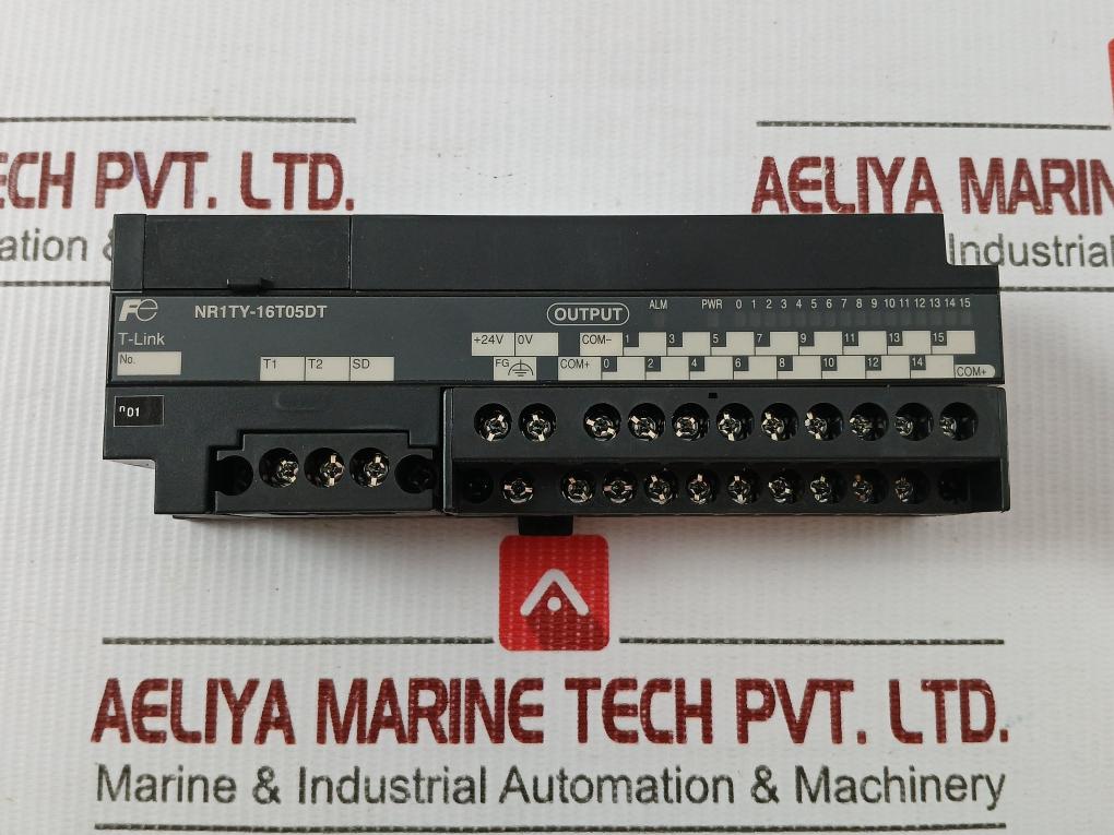 Fuji Electric Dc24V 0.5A Digital I/O Terminal Module Nr1Ty-16T05Dt