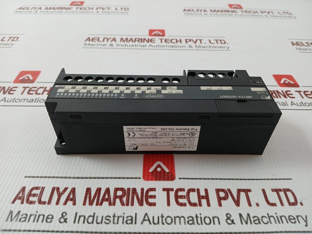 Fuji Electric Dc24V 0.5A Digital I/O Terminal Module Nr1Ty-16T05Dt