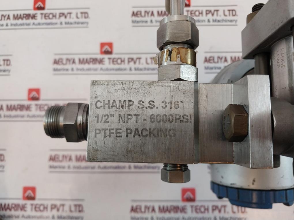 Fuji Electric Fhgb03v4-pacyy-aa Gauge Pressure Transmitter 1/2" Npt-6000 Psi