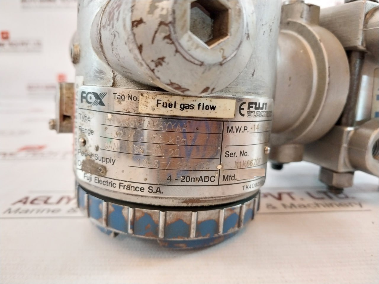Fuji Electric Fhkx33V1Akayyaa Pressure Transmitter Limit 4-20Madc Tk4D9257