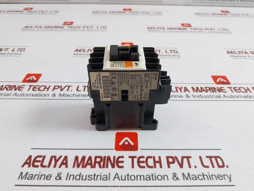 Fuji Electric Magnetic Contactor Sc11Aa 690V/20A