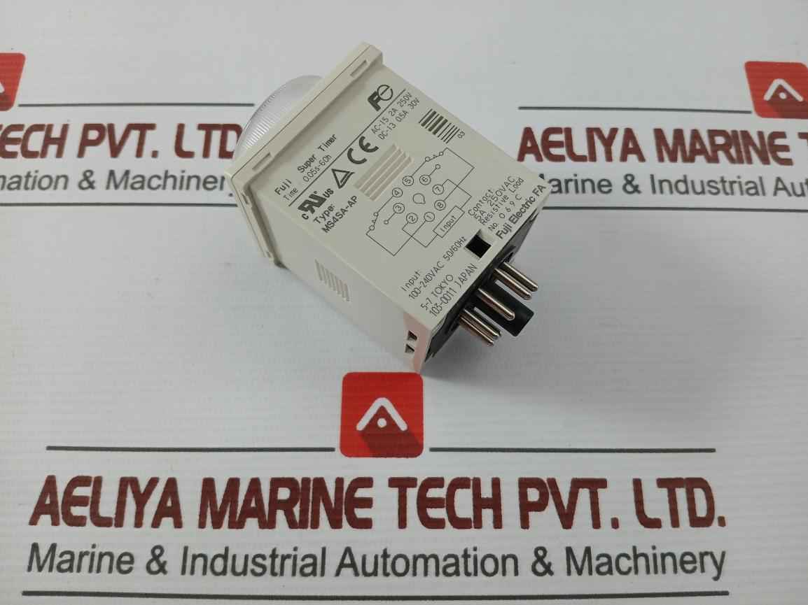 Fuji Electric Ms4Sa-ap Super Timer 100-240Vac 50/60Hz