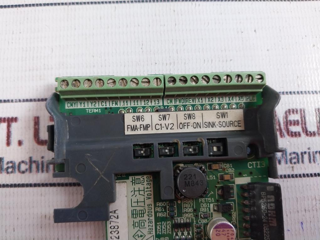 Fuji Electric Opc-e1-pg3 Printed Circuit Board A35C5