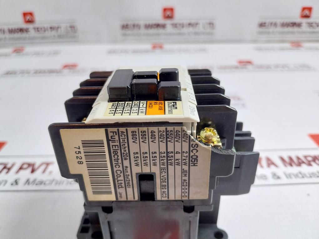 Magnetic Contactor Sc-05H Fuji Electric 100-110V 60 Hz