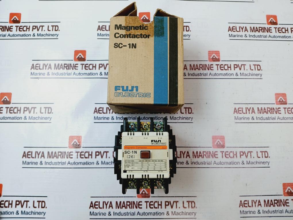 Fuji Electric Sc-1n Magnetic Contactor 50a 380-400v 50hz