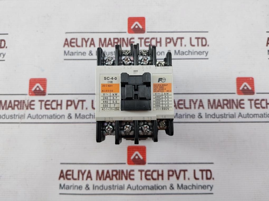 Fuji Electric Sc-4-0 Magnetic Contactor