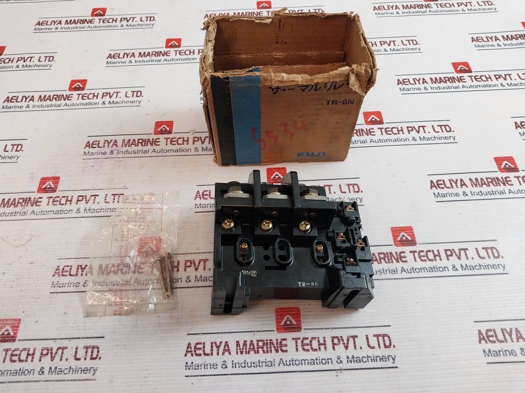Fuji Electric Tr-6N Thermal Overload Relay 85-125 A