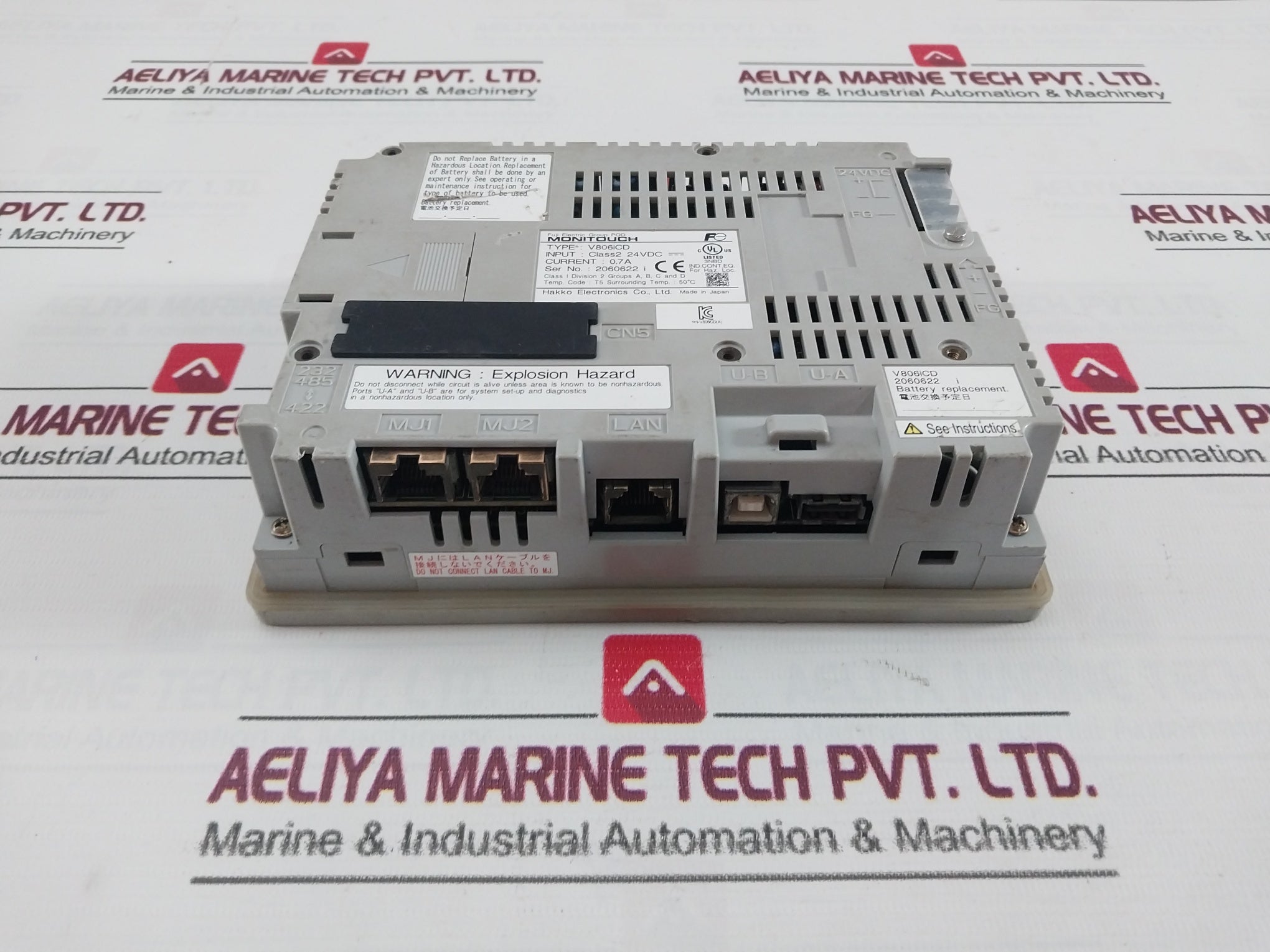 Fuji Electric V806Icd Human Machine Interface Monitouch Panel T5