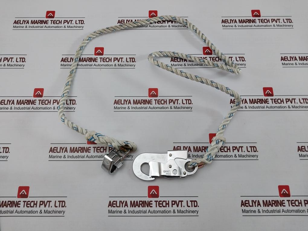 Fujii Denko Fs-109 Rope Grab With Lanyard Snap Hook