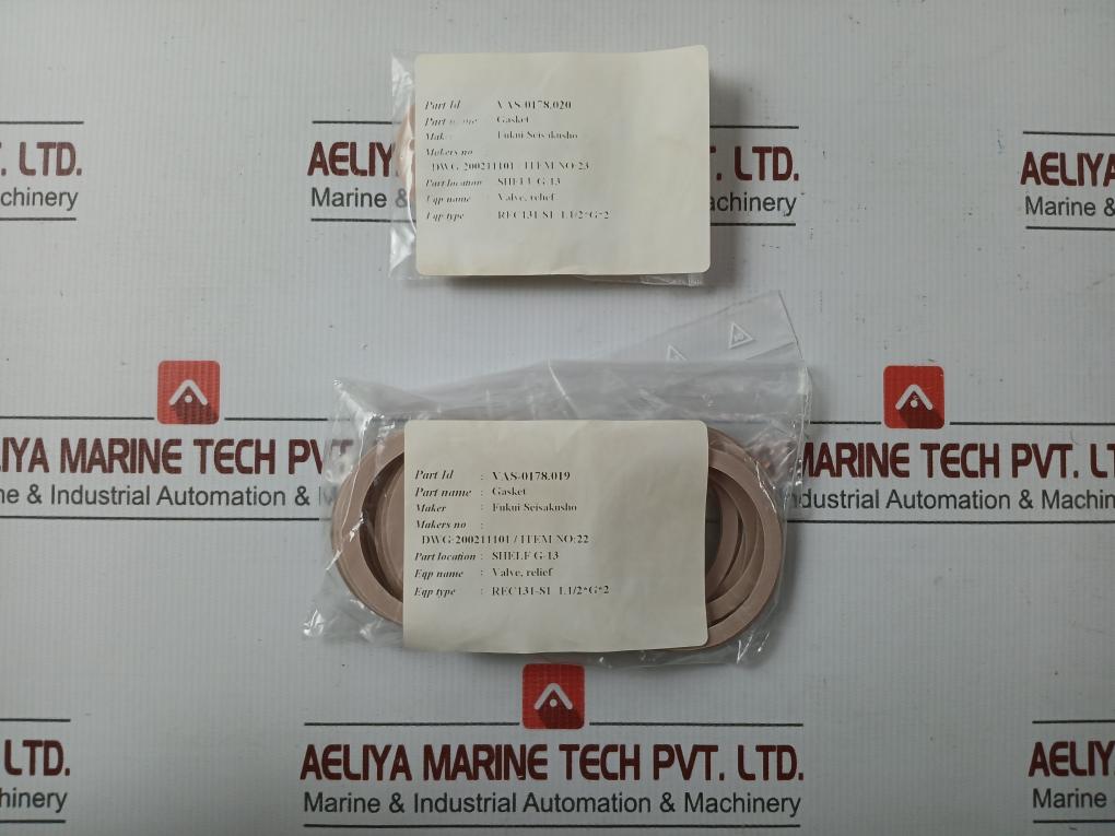 Fukui Seisakusho Relief Valve Repair And Maintenance Kit Rec131-s1