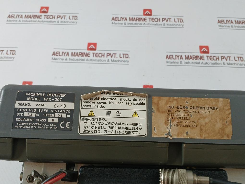 Fax-207 Facsimile Receiver Furuno
