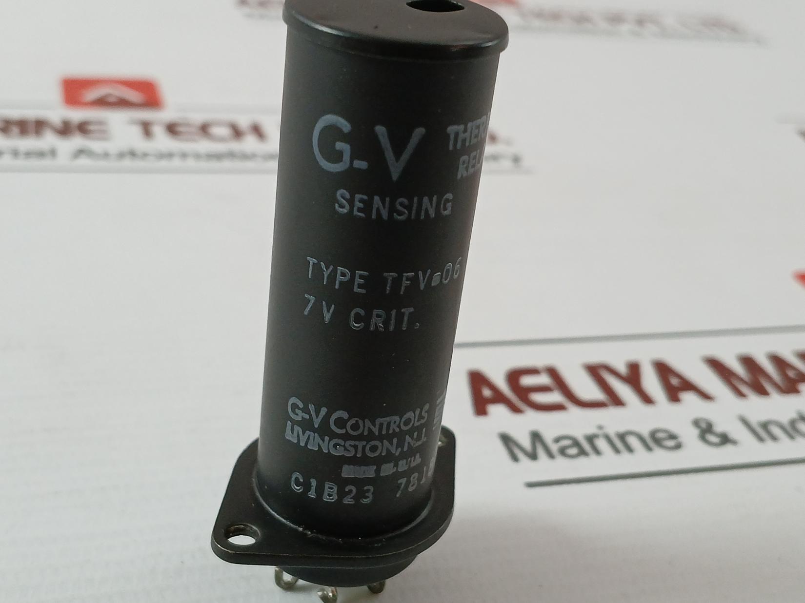 G.V Controls Tfv-06 Thermal Relay