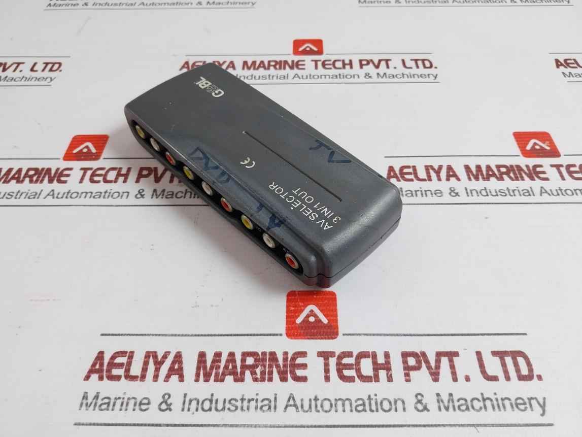 G&Bl 3 In/1 Out Av Selector